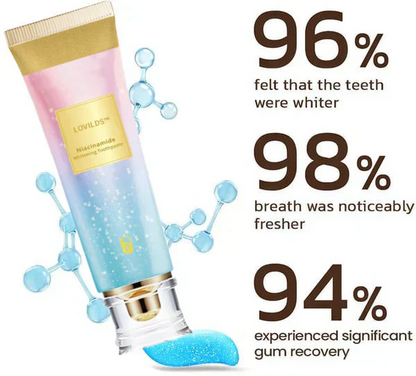 🔥Final 3 Hours: 60% OFF Nicotinamide Whitening Toothpaste