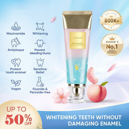 🔥Final 3 Hours: 60% OFF Nicotinamide Whitening Toothpaste